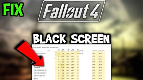 fallout 4 black screen on launch